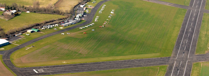 Wellesbourne Airfield From Above